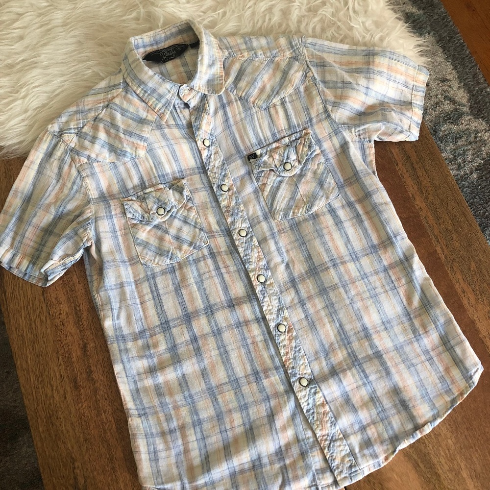 Salt Valley Western Men's Short Sleeve Shirt
